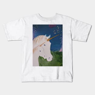 Amid the Unicorns Kids T-Shirt